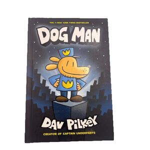 Dog Man #1 (Scholastic September 2016)Hardcover First Edition Good
